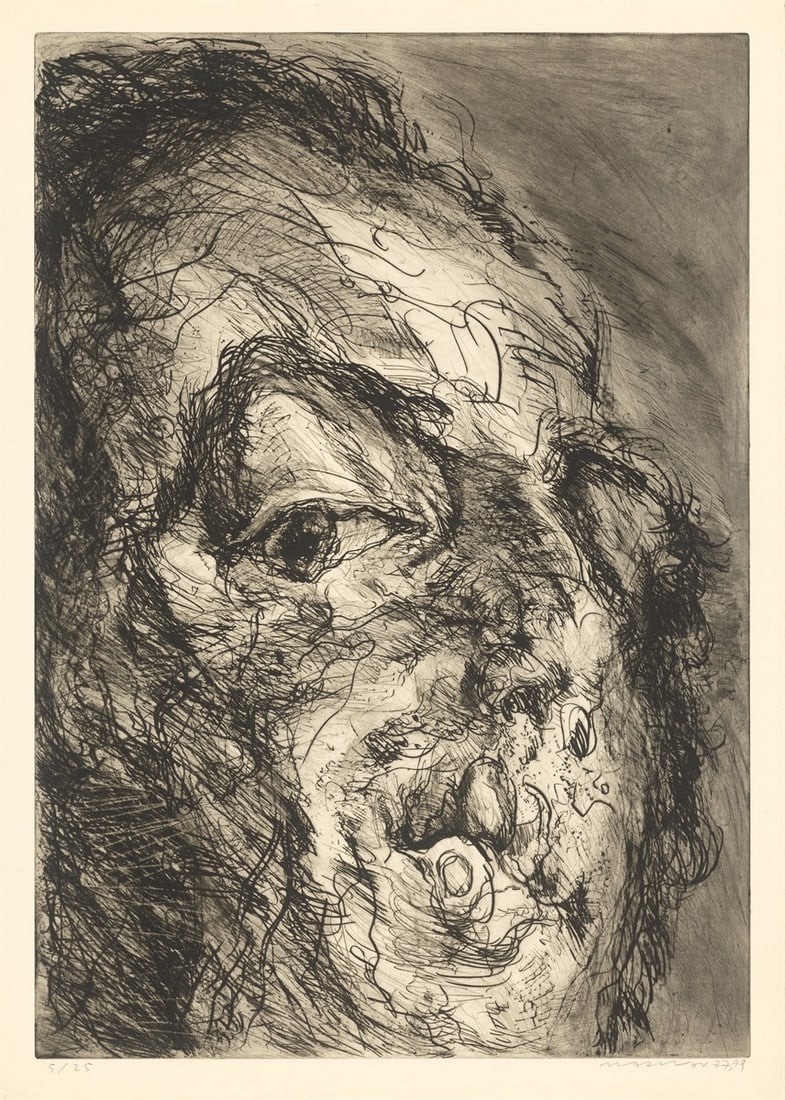 Marwan. Head. 1977/79 (1 of 4)