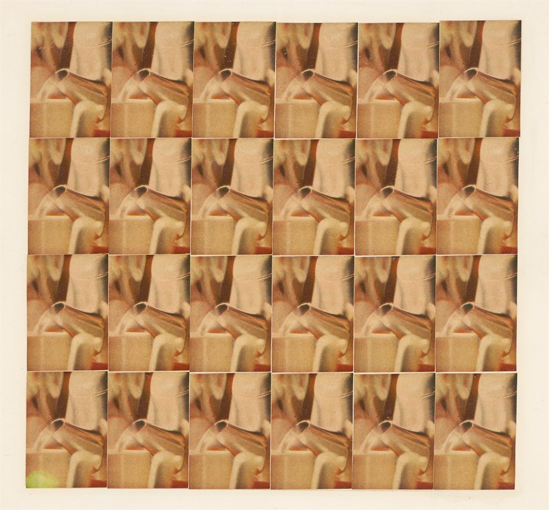 Peter Roehr. Untitled (FO-14). 1964: Peter Roehr (Lauenburg (Pomerania) 1944 – 1968 Frankfurt am Main). Untitled (FO-14). 1964 Collage on paper. 20 × 21 cm (39,6 × 39,4 cm) (7 ⅞&nb