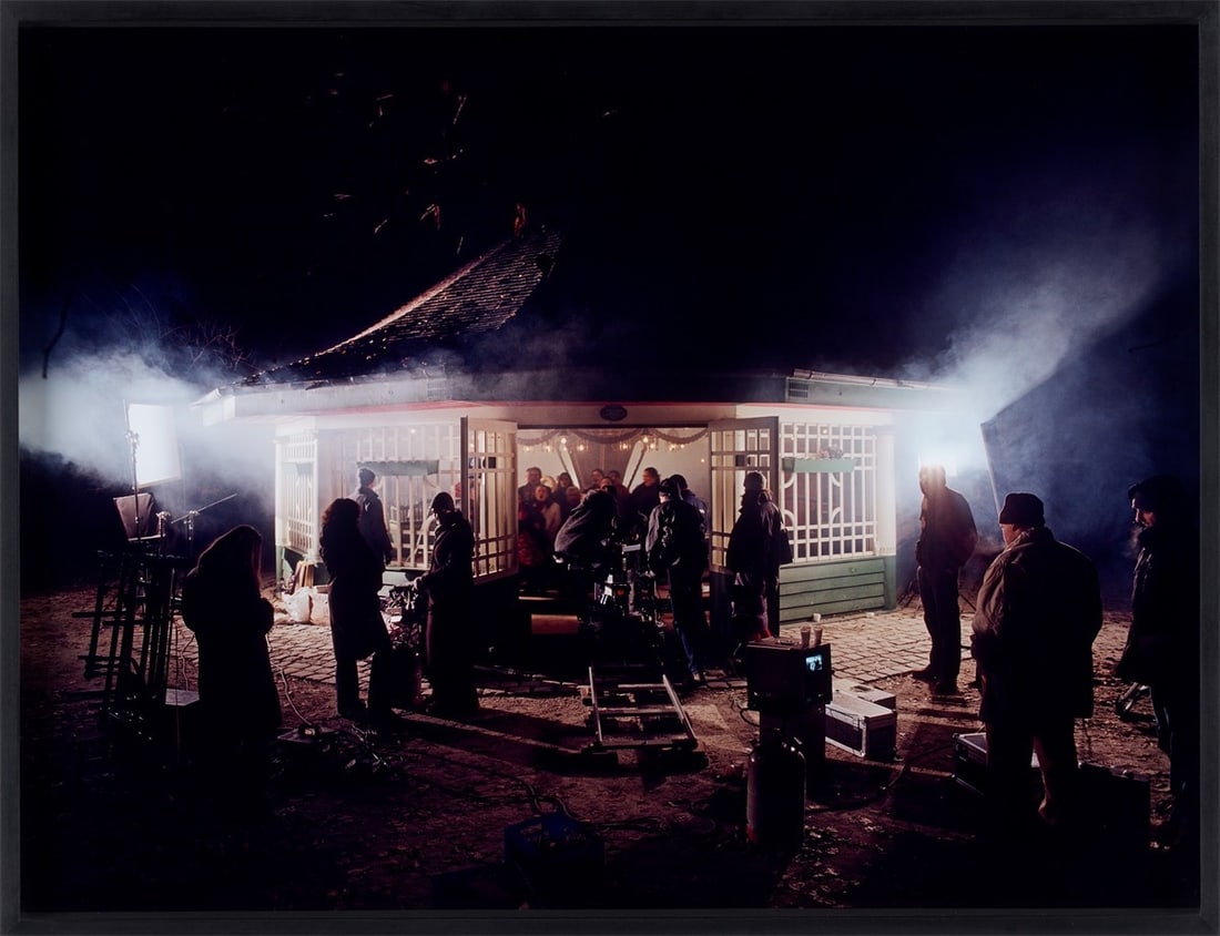 Julian Rosefeldt. ”Making of (Asylum)”, from the series: ”Making of”. 2001: Julian Rosefeldt (Munich 1965 – lives in Berlin). ”Making of (Asylum)”, from the series: ”Making of”. 2001 Lightjet on paper. 58,8 × 78,8 cm (62 