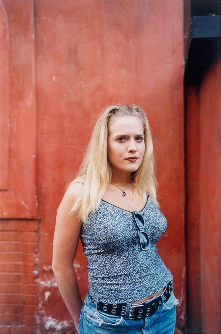 Jitka Hanzlová. The Nymph, SoHo. From the series ”Female”, 1997–2000.: Jitka Hanzlová (Náchod/Czechoslovakia 1958 – lives in Essen). The Nymph, SoHo. From the series ”Female”, 1997–2000. C-print. Fujicolor Crystal Archive paper, 1999. 2