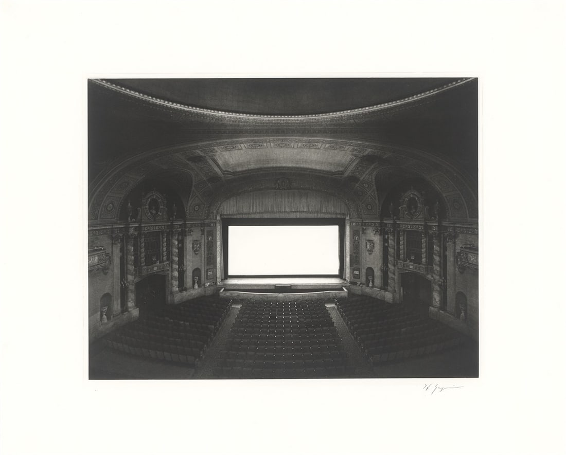 Hiroshi Sugimoto. ”U.A. Walker Theatre, New York, 1978”. 1978/2000 (1 of 4)