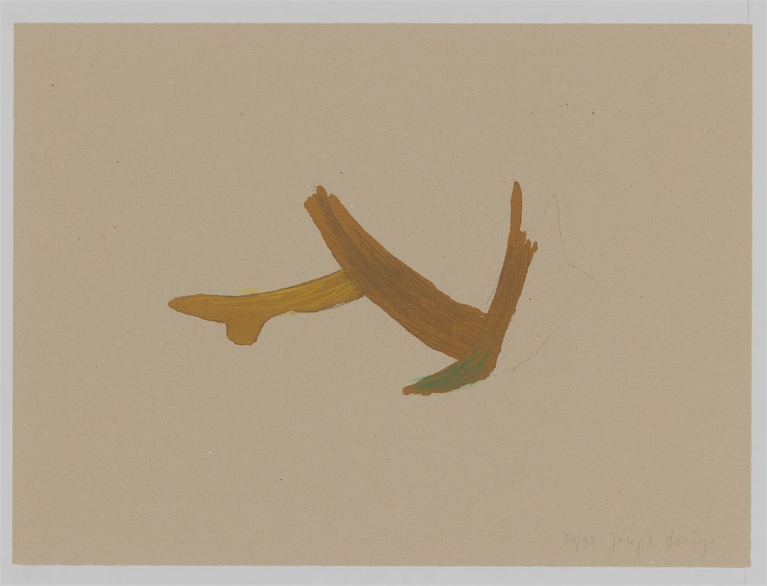 Joseph Beuys. From: ”Spur II”. 1977 - 6