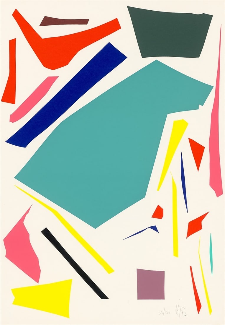 Imi Knoebel. ”Scherenschnitte”. 1993 (1 of 3)