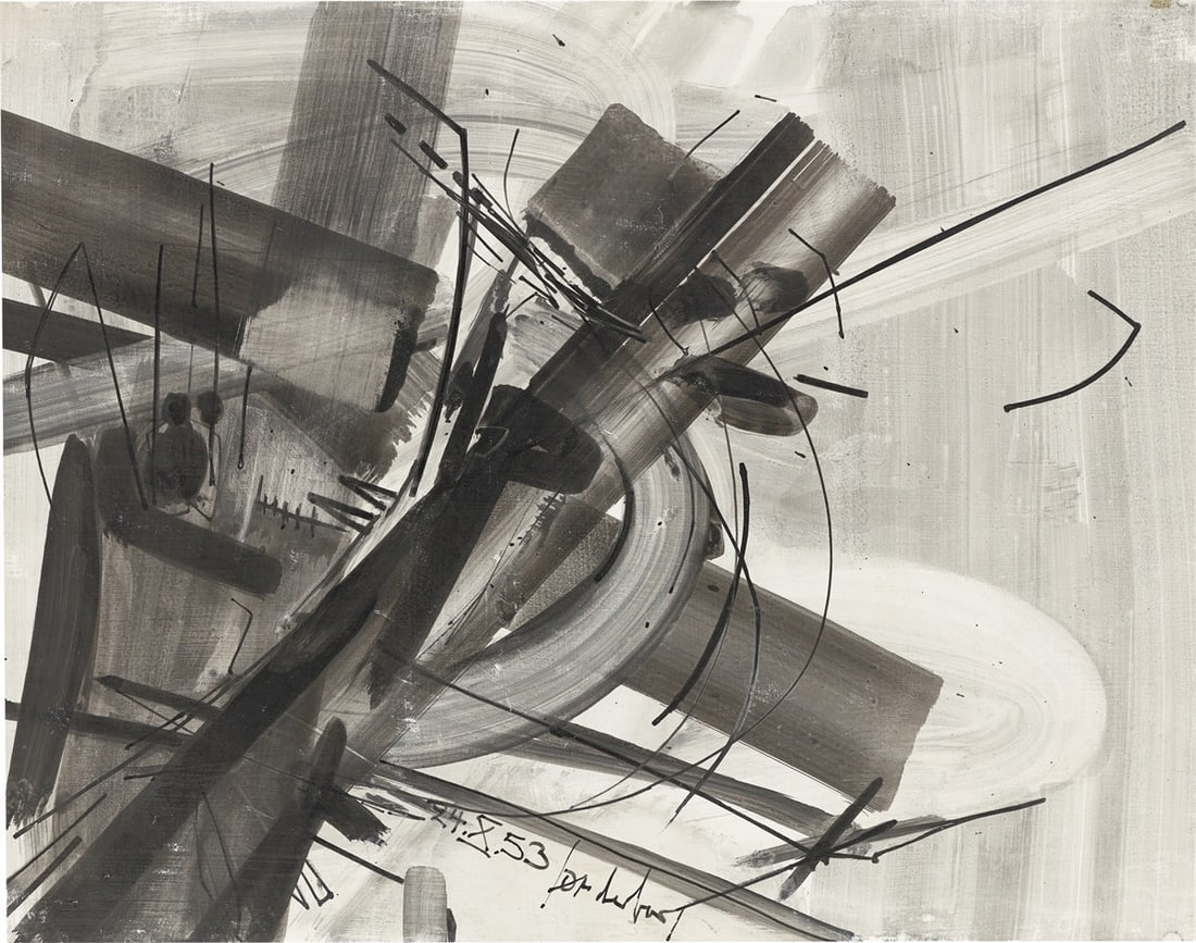 K.R.H. Sonderborg. Untitled. 1953 (1 of 3)