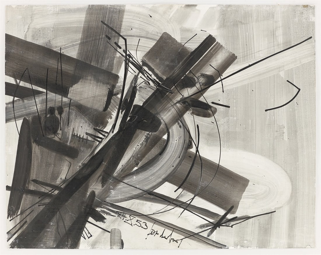 K.R.H. Sonderborg. Untitled. 1953 - 2