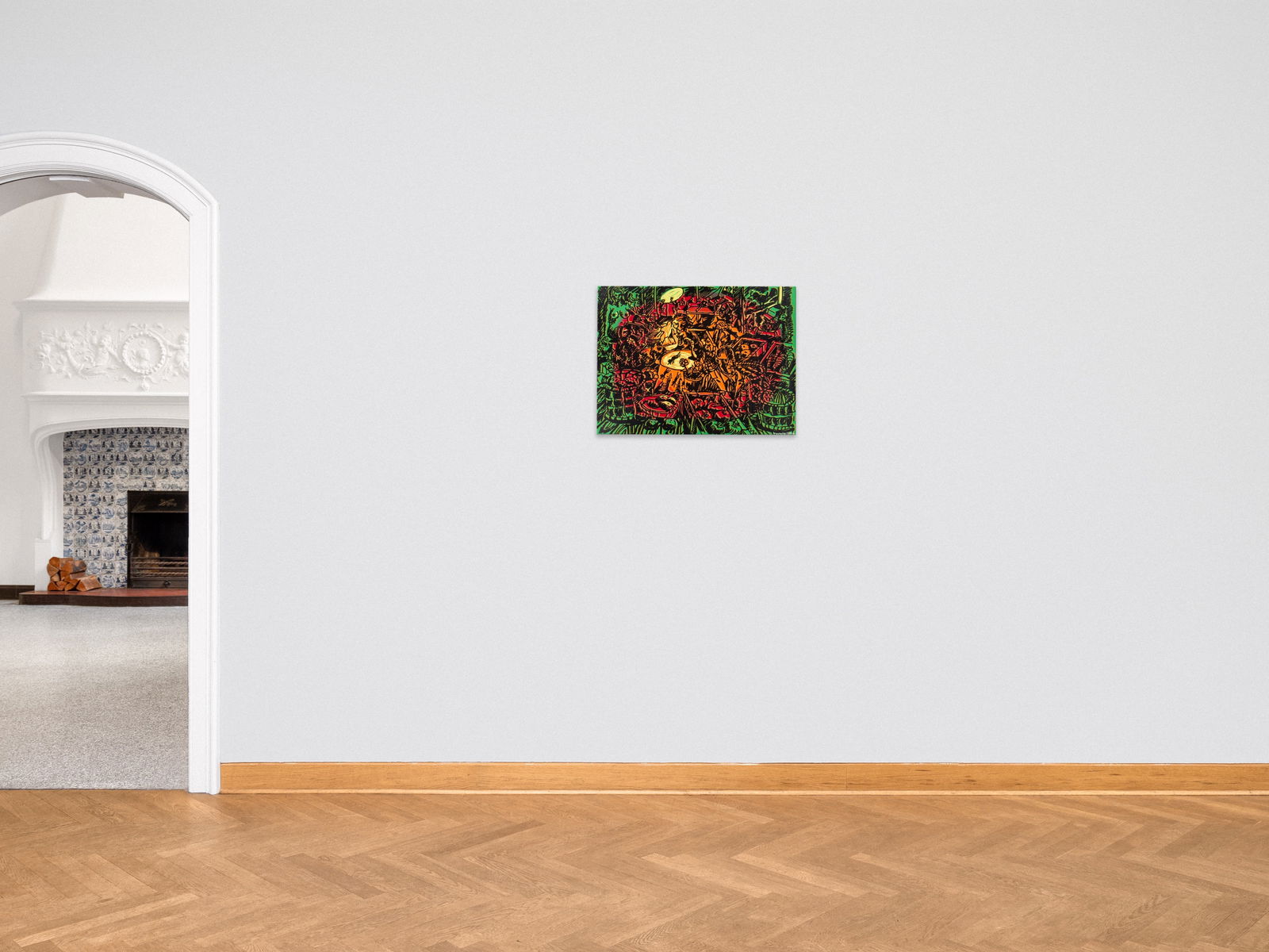 Jörg Immendorff. ”Café de Flore”. 1997/2003 - 4