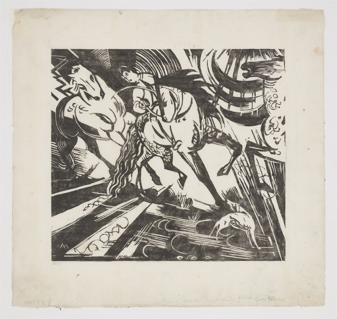 Franz Marc. ”Reitschule”. 1913 - 2