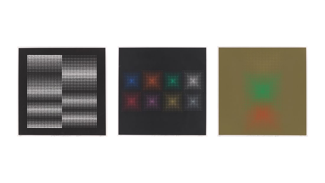 Almir da Silva Mavignier. ”Punctum”. 1965/66 (1 of 11)