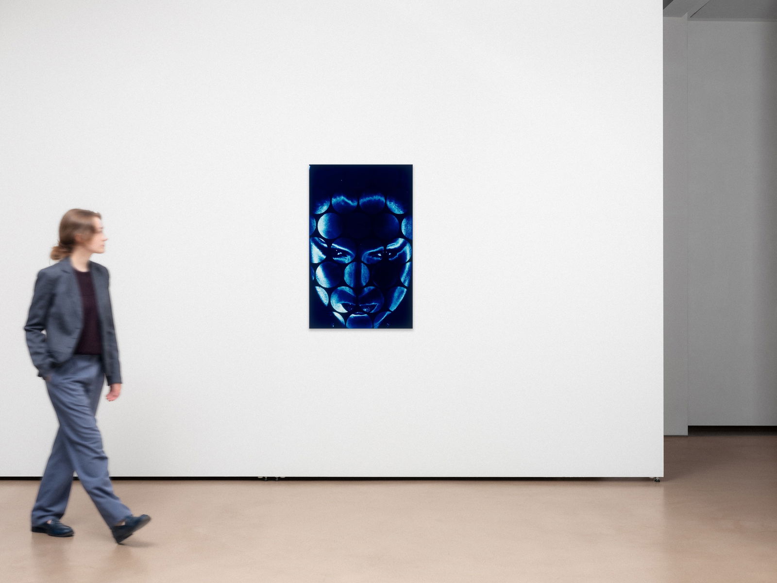 Katharina Sieverding. ”Edition IX (Blue)”. 1990 - 4