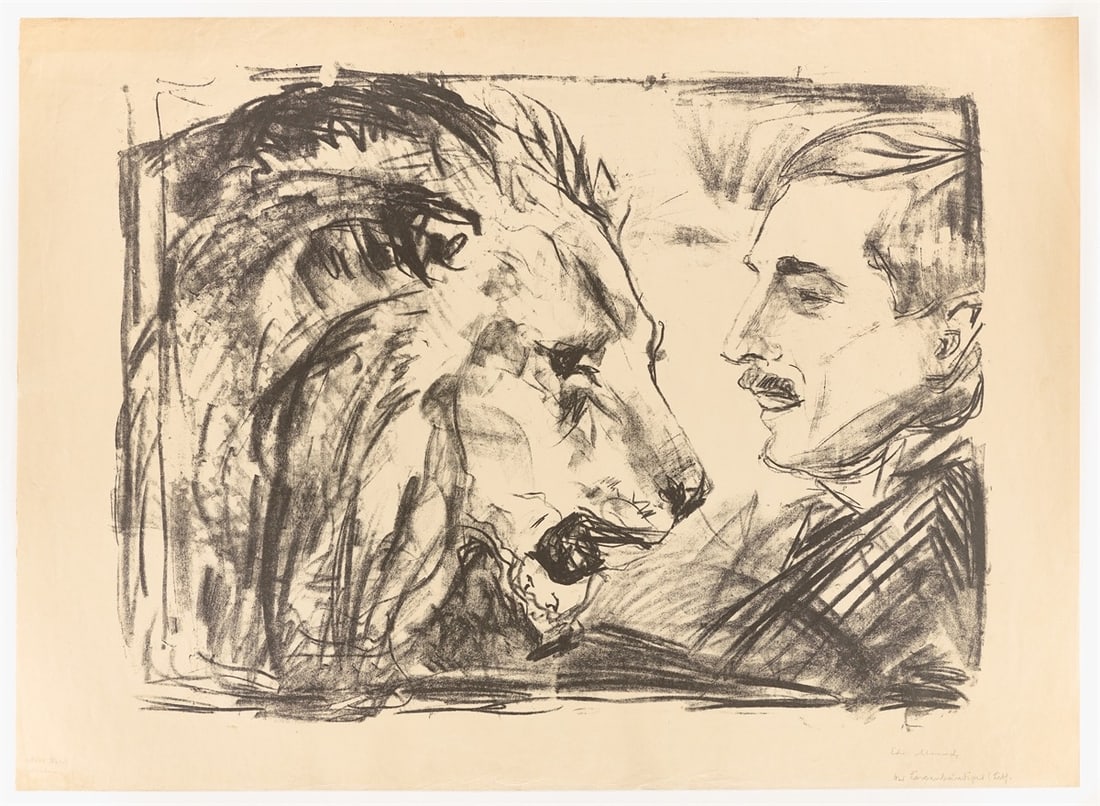 Edvard Munch. ”Der Löwenbändiger”. 1916 - 2