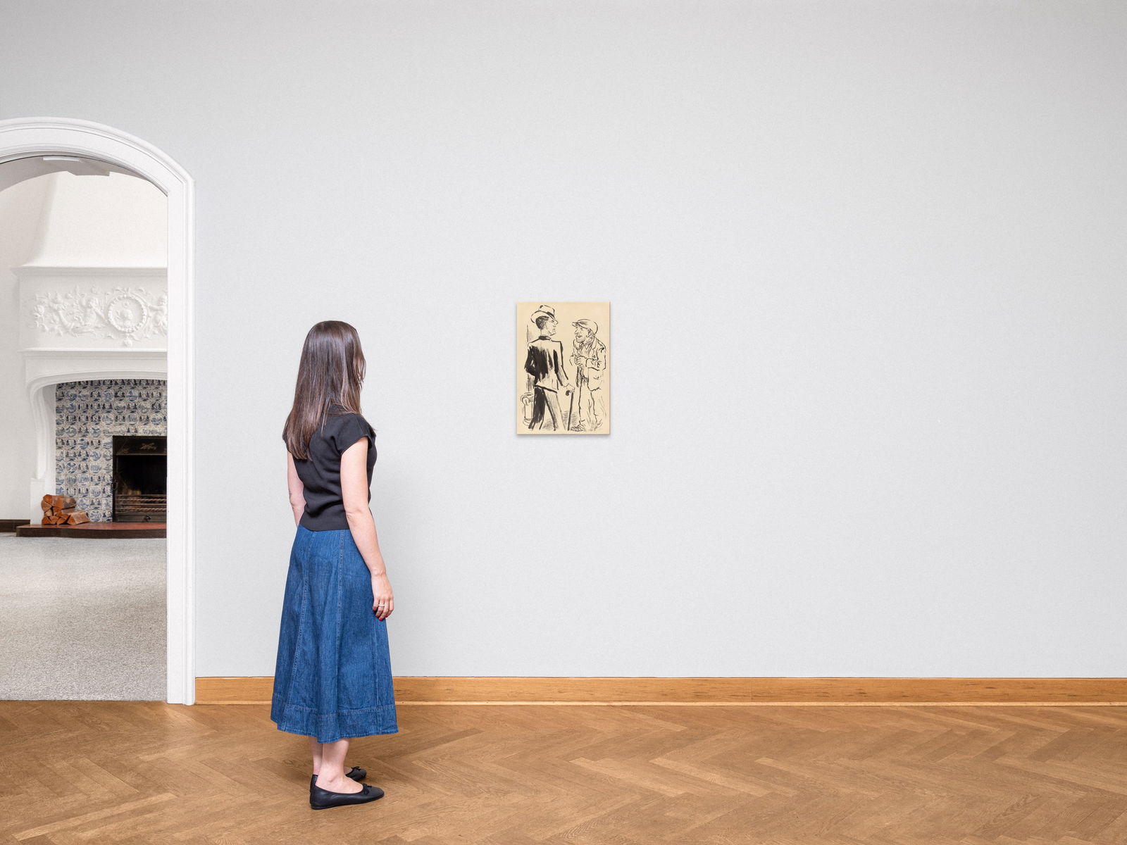 George Grosz. ”Herr und Bettler”. - 3