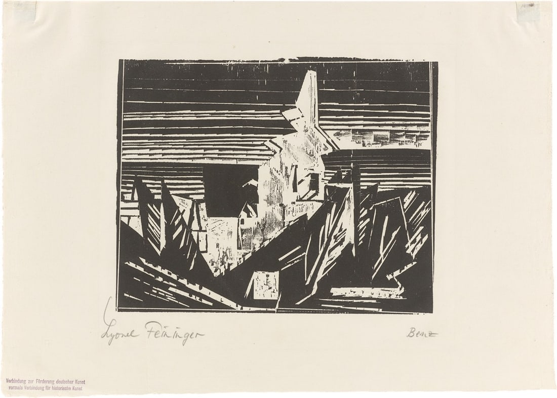 Lyonel Feininger. ”Benz”. 1919/31 (1 of 3)