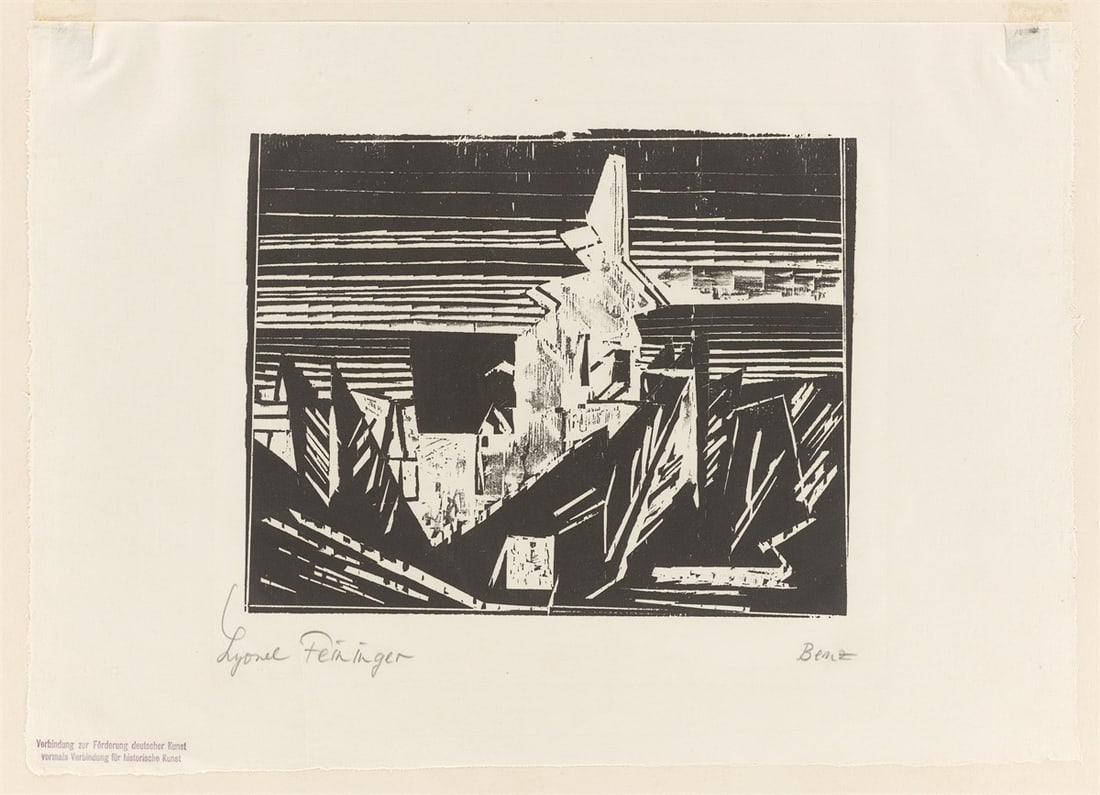 Lyonel Feininger. ”Benz”. 1919/31 - 2