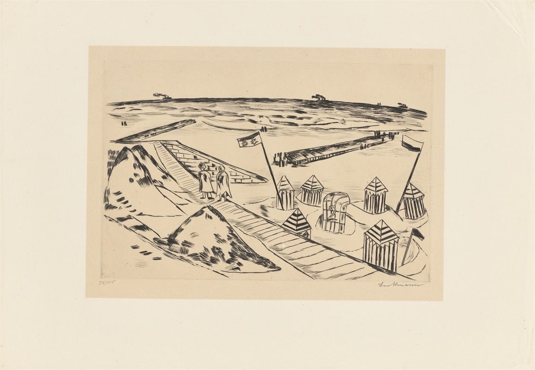 Max Beckmann. ”Strand”. 1922 (1 of 3)