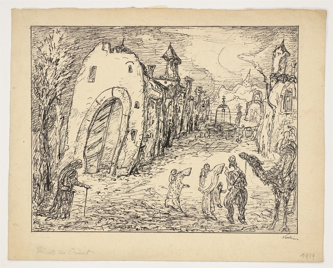 Alfred Kubin. ”Friede im Orient”. 1939 ? - 2