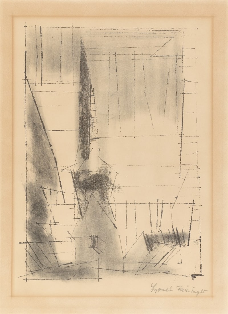 Lyonel Feininger. ”Gelmeroda”. 1955 (1 of 3)