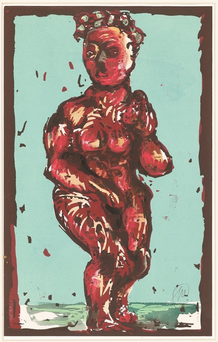 Markus Lüpertz. ”Aphrodite”. 2000 - 2