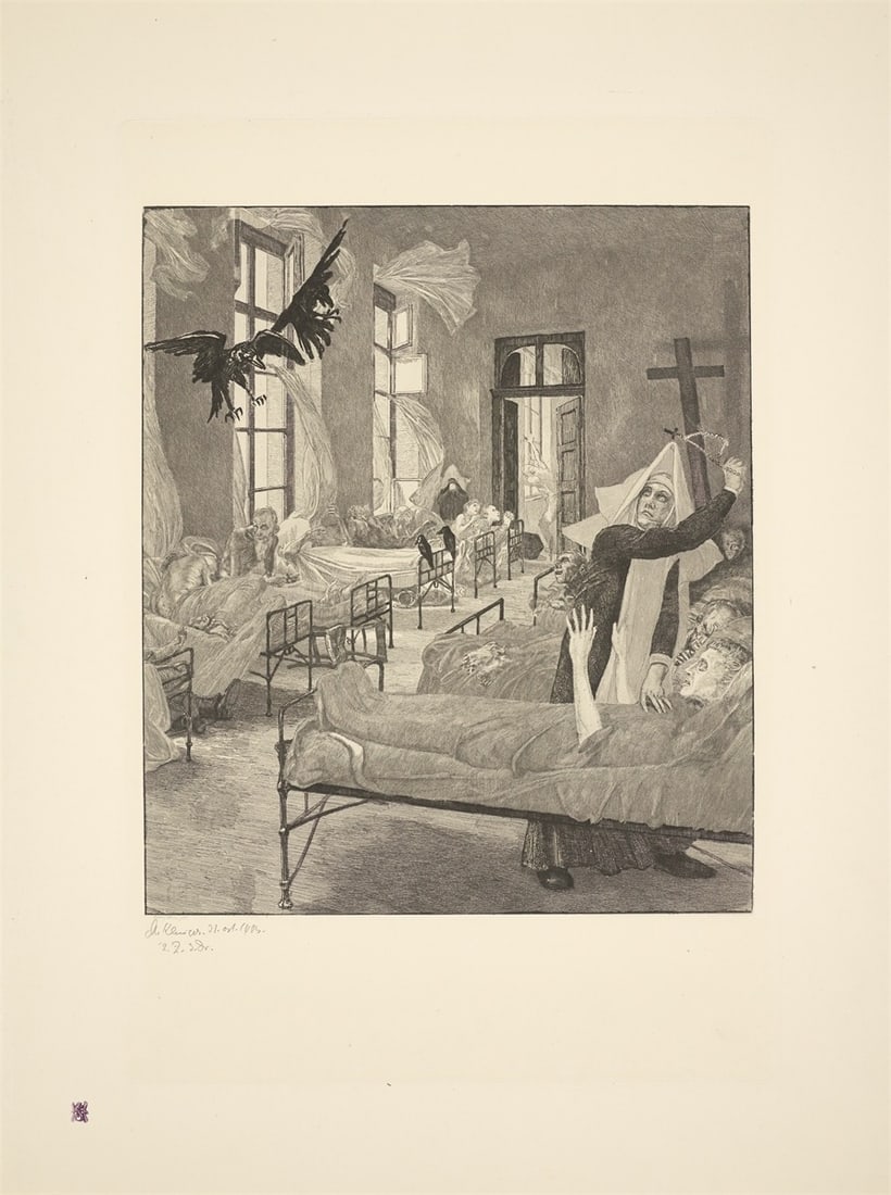 Max Klinger. ”Pest”. 1903 (1 of 3)