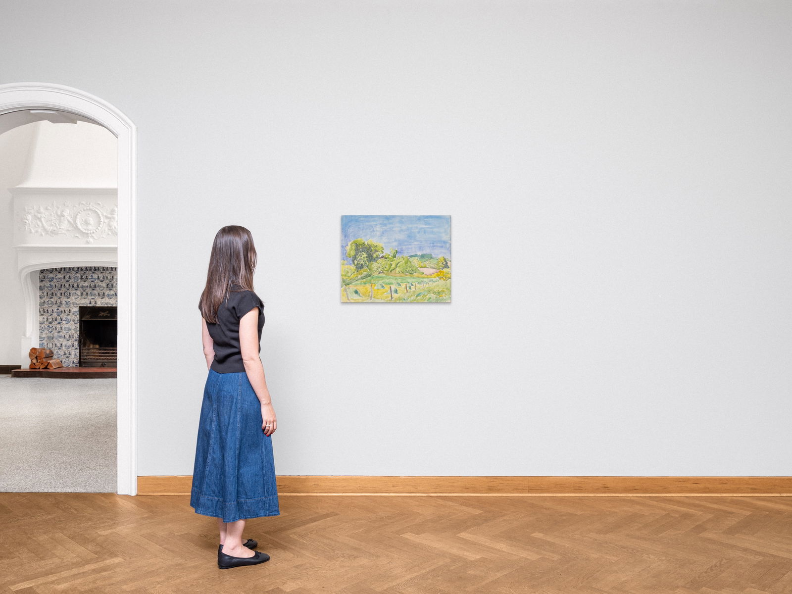 Erich Heckel. ”Landschaft im Juni”. 1940 - 4