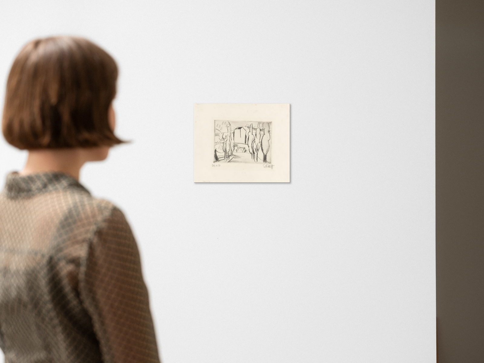 Karl Schmidt-Rottluff. ”Straße mit Pappeln”. 1920 - 3