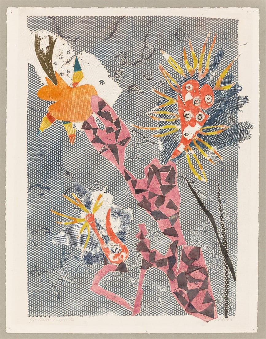 Rolf Nesch. ”Kaktus”. 1953 - 2