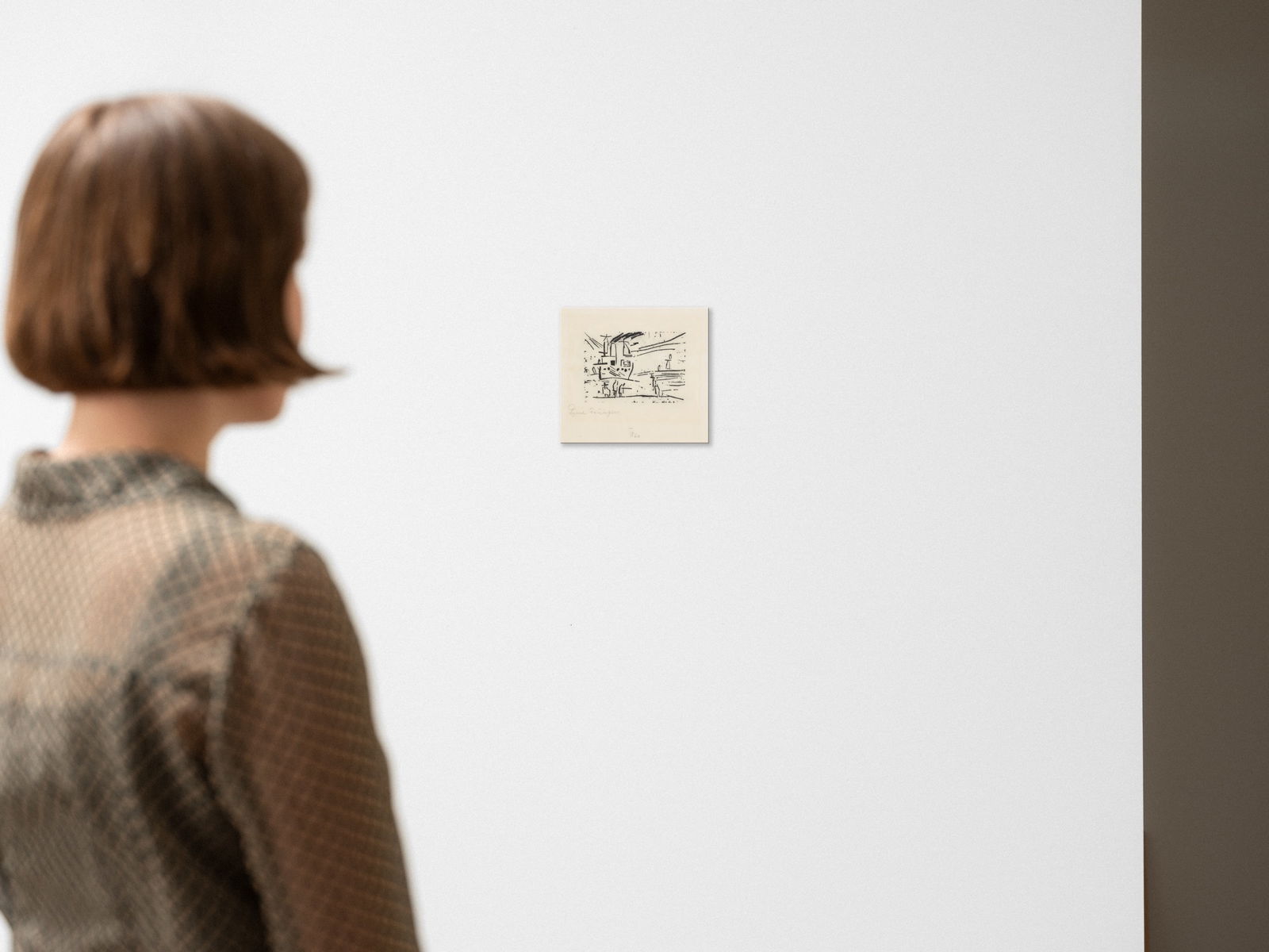 Lyonel Feininger. ”Ausfahrender Dampfer Odin”. 1918 - 3