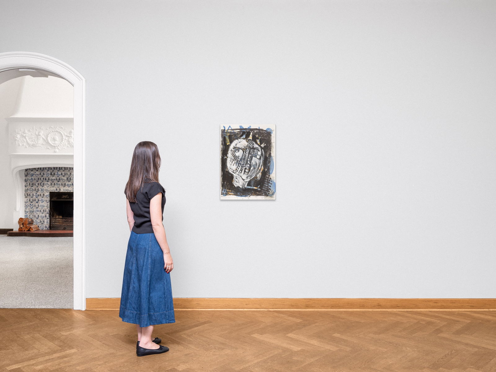 Markus Lüpertz. From: ”Männer ohne Frauen - Parsifal”. 1995 - 3