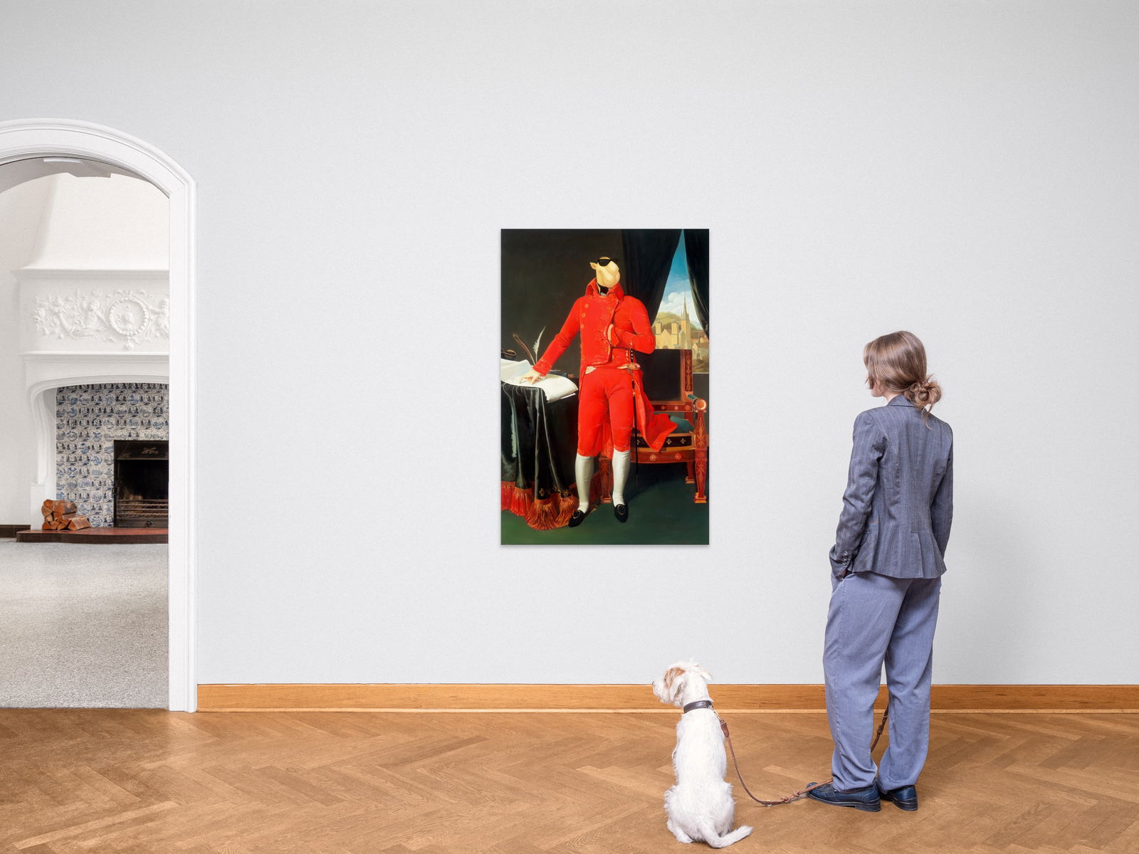 Zhou Tiehai. ”Napoleon”. 2006 - 4