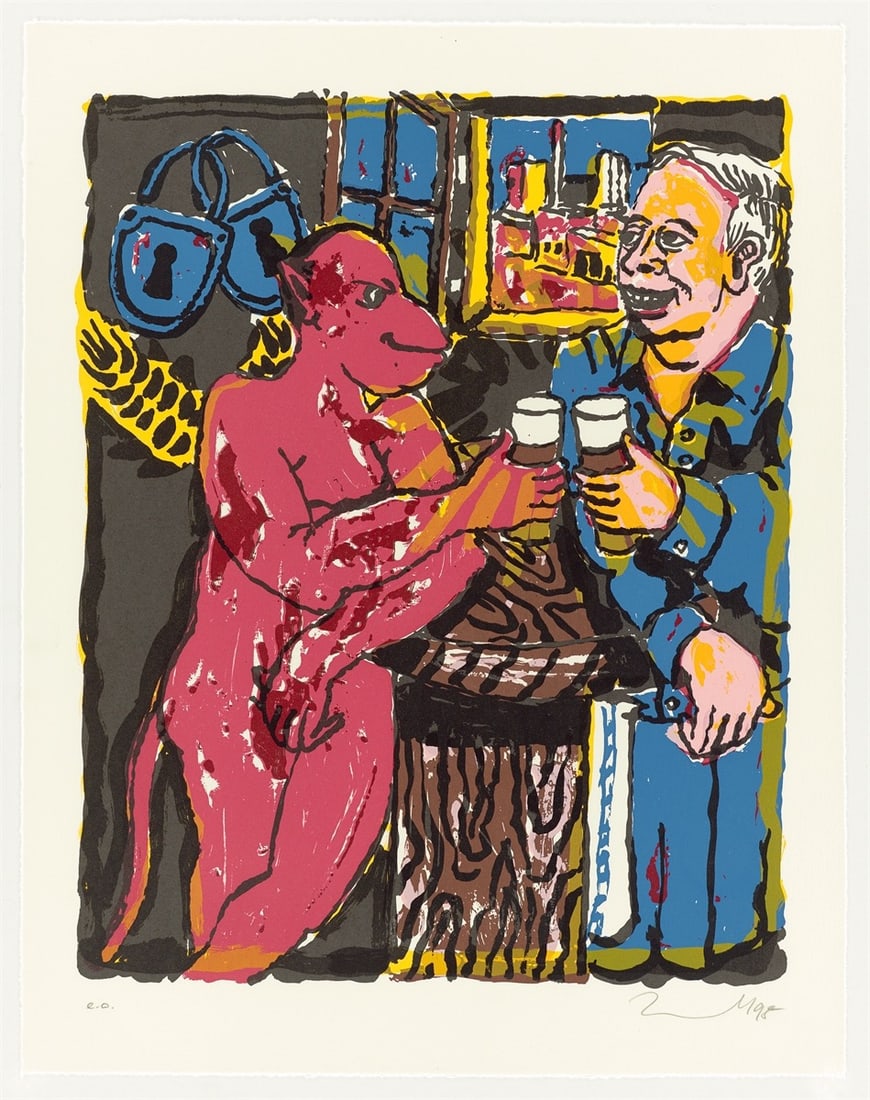 Jörg Immendorff. ”Schlösser”. 1998 - 2