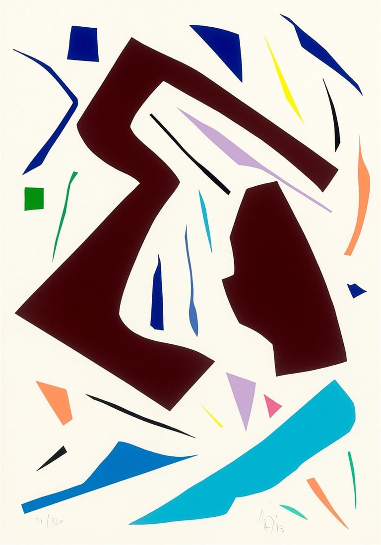 Imi Knoebel. ”Messerschnitte”. 1993 (1 of 3)