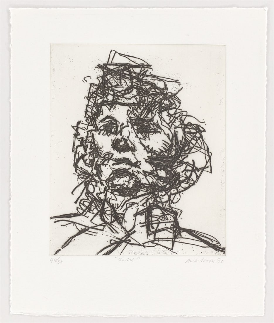 Frank Auerbach. ”Jake”. 1990 - 2