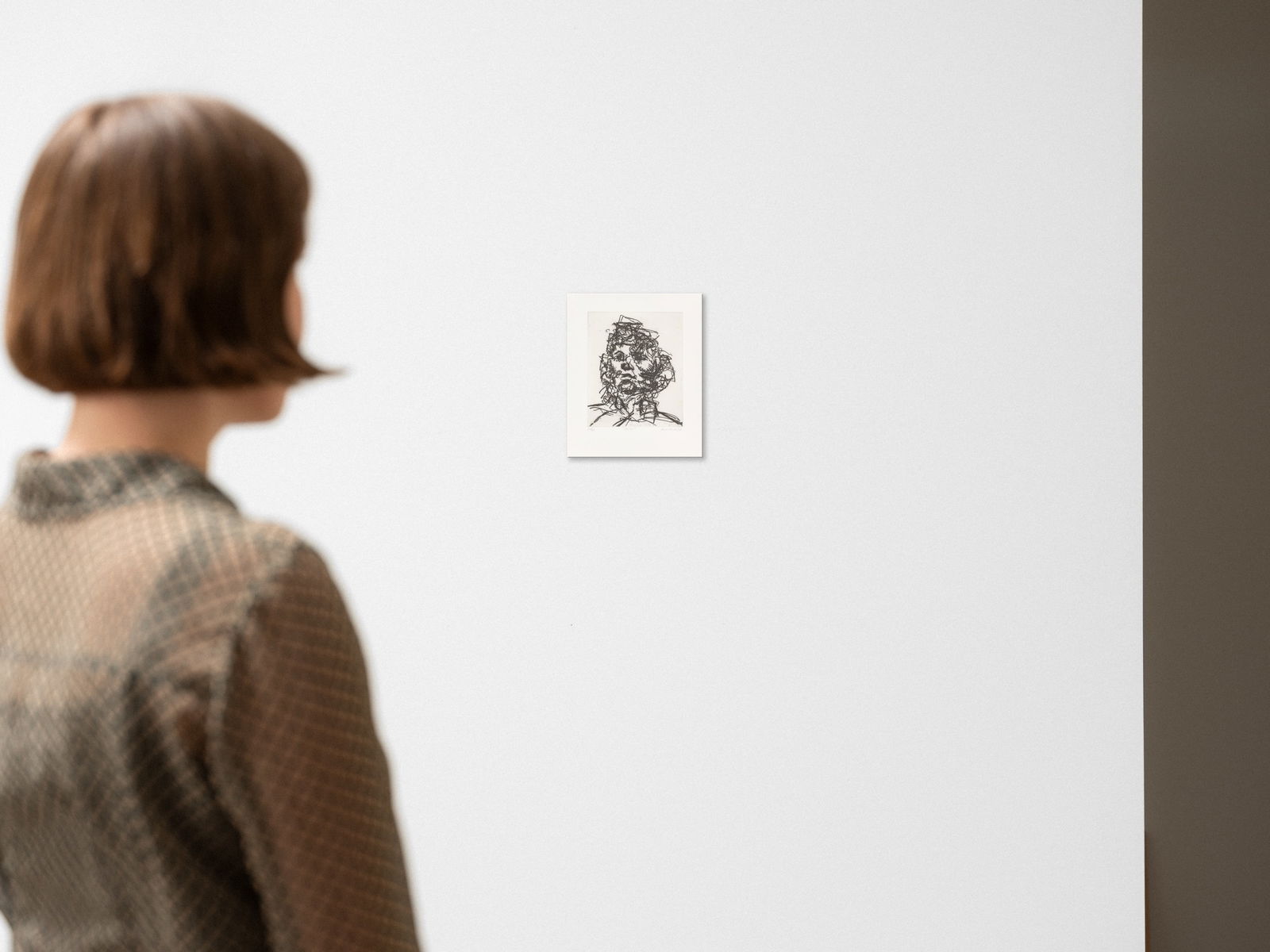 Frank Auerbach. ”Jake”. 1990 - 3