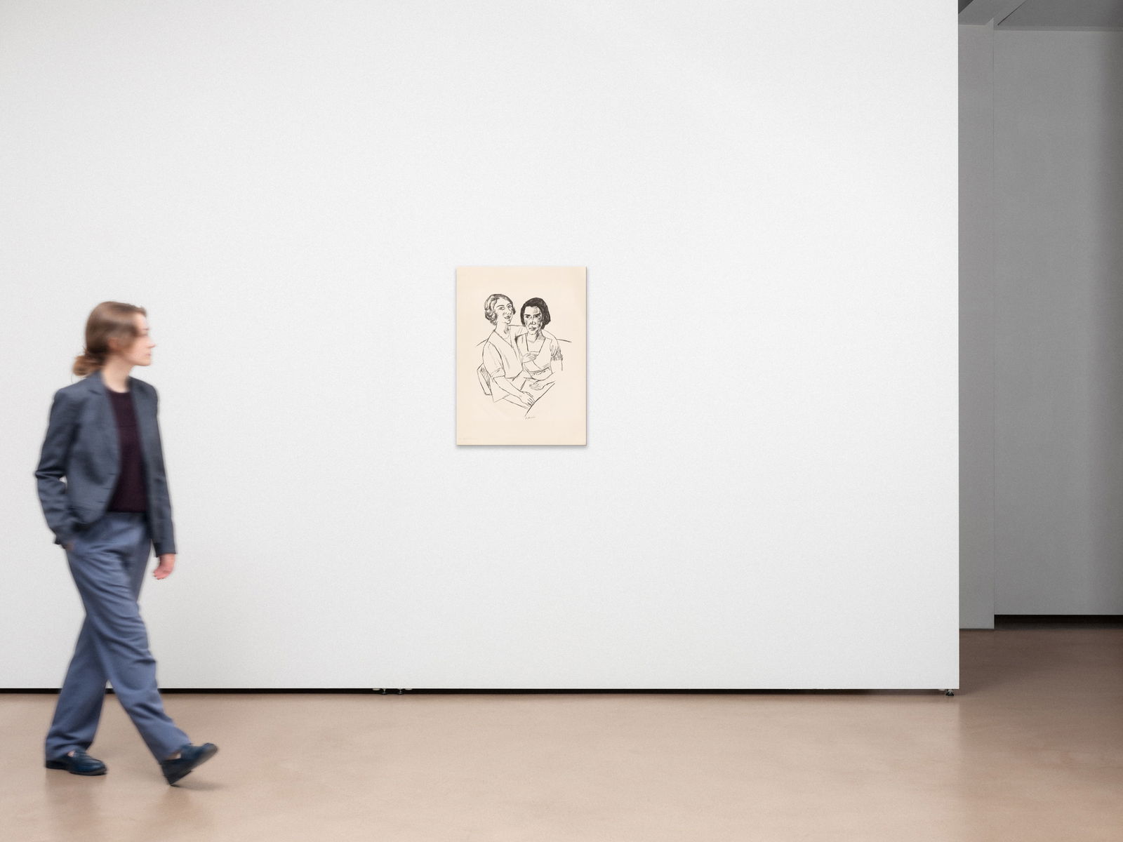 Max Beckmann. ”Zwei Frauen”. 1922 - 3