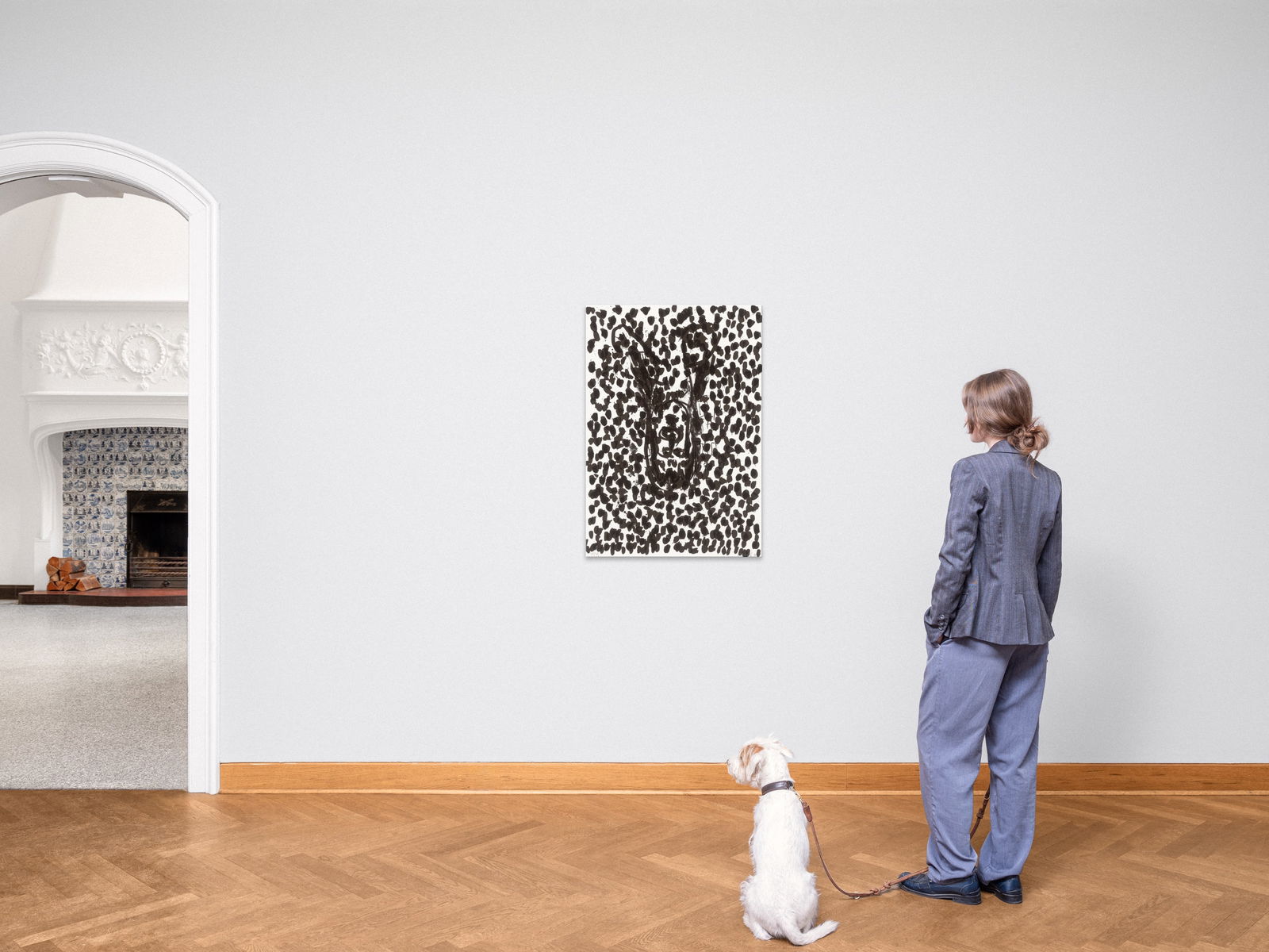 Georg Baselitz. From: ”Georg Baselitz - Suite 45”. 1990 - 3