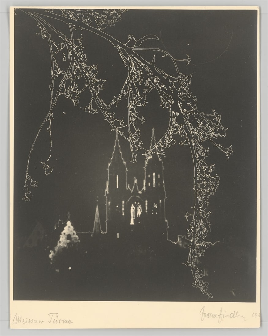 Franz Fiedler. ”Meissner Türme”. 1950s - 3