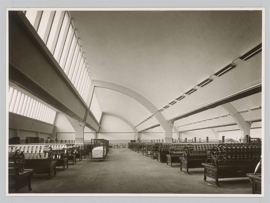 Karl Hugo Schmölz. Tuchfabrik Leopold Schoeller, Heimbach, Düren. Circa 1950 - 2