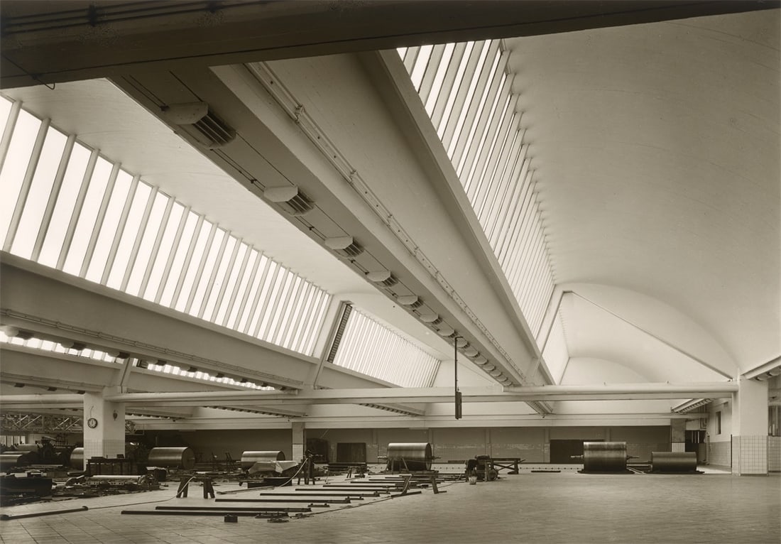 Karl Hugo Schmölz. Tuchfabrik Leopold Schoeller, Heimbach, Düren. Circa 1950 - 4