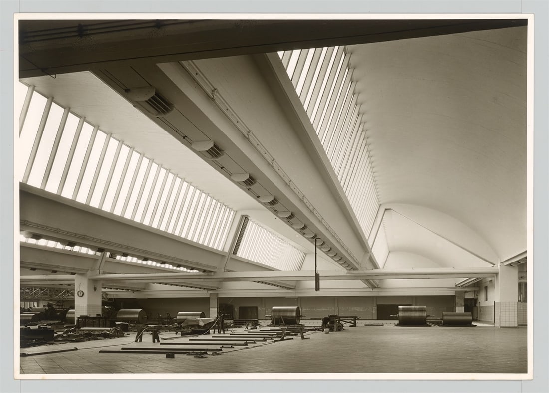 Karl Hugo Schmölz. Tuchfabrik Leopold Schoeller, Heimbach, Düren. Circa 1950 - 5