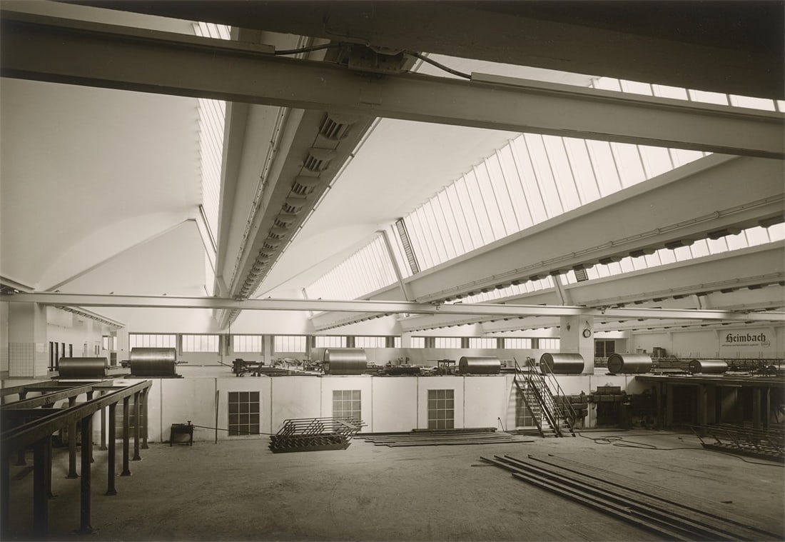 Karl Hugo Schmölz. Tuchfabrik Leopold Schoeller, Heimbach, Düren. Circa 1950 - 7