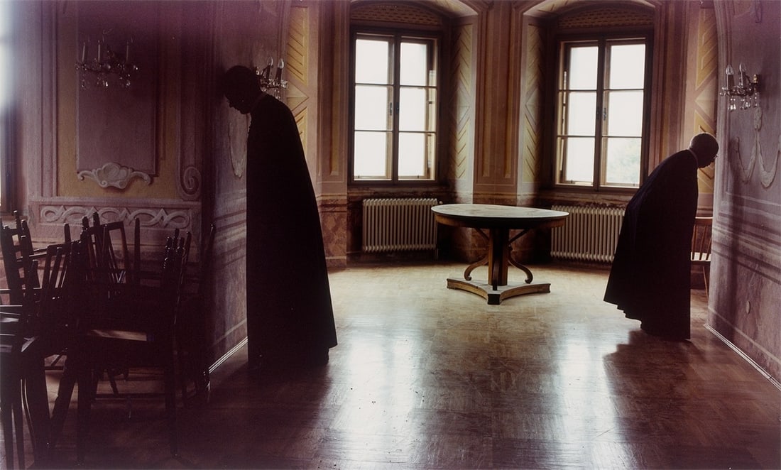 Erwin Wurm. Pater Liborius und Frater Winfried, from the series ”Brothers and Sisters”. : Erwin Wurm (Bruck an der Mur 1954 – lives in Vienna and Limberg). Pater Liborius und Frater Winfried, from the series ”Brothers and Sisters”. 2001 C-print. 