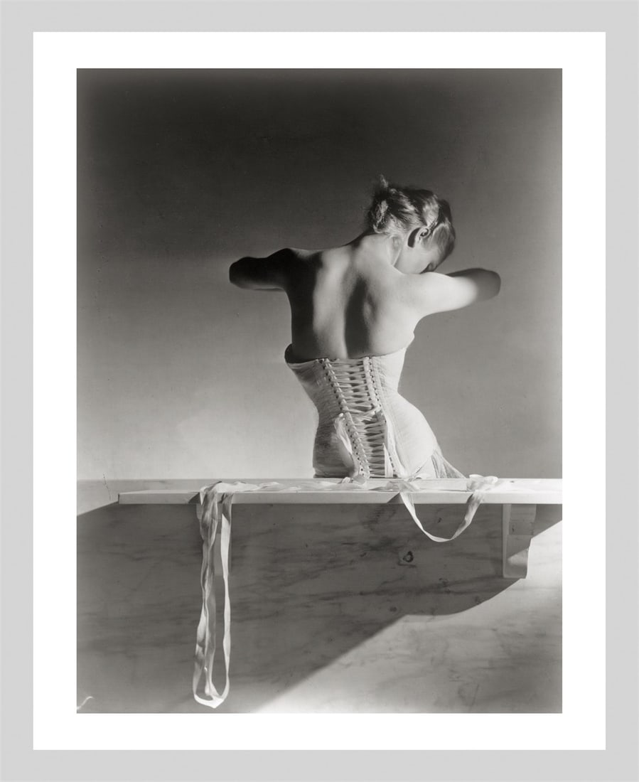 Horst P. Horst (i.e. Horst Paul Albert Bohrmann). Mainbocher Corset, Paris. 1939 - 3