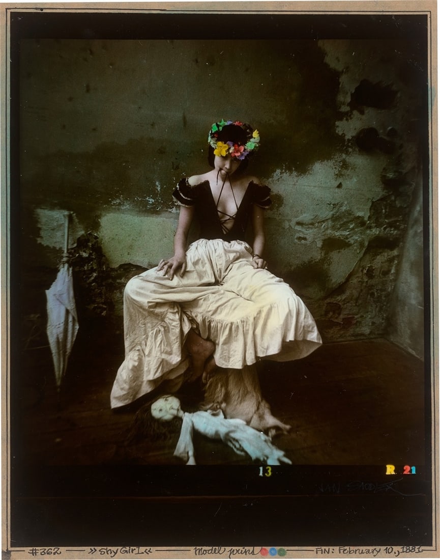 Jan Saudek. ”Shy Girl”. 1981 - 2