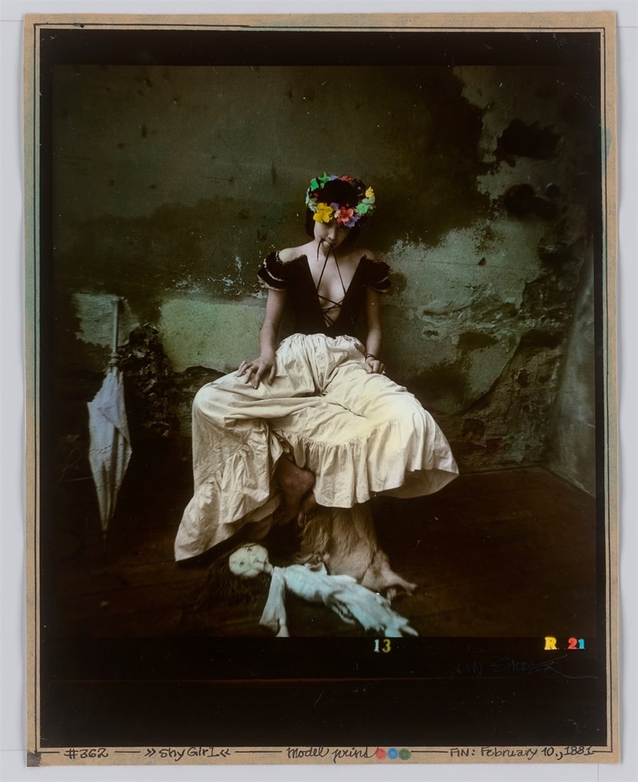 Jan Saudek. ”Shy Girl”. 1981 - 3