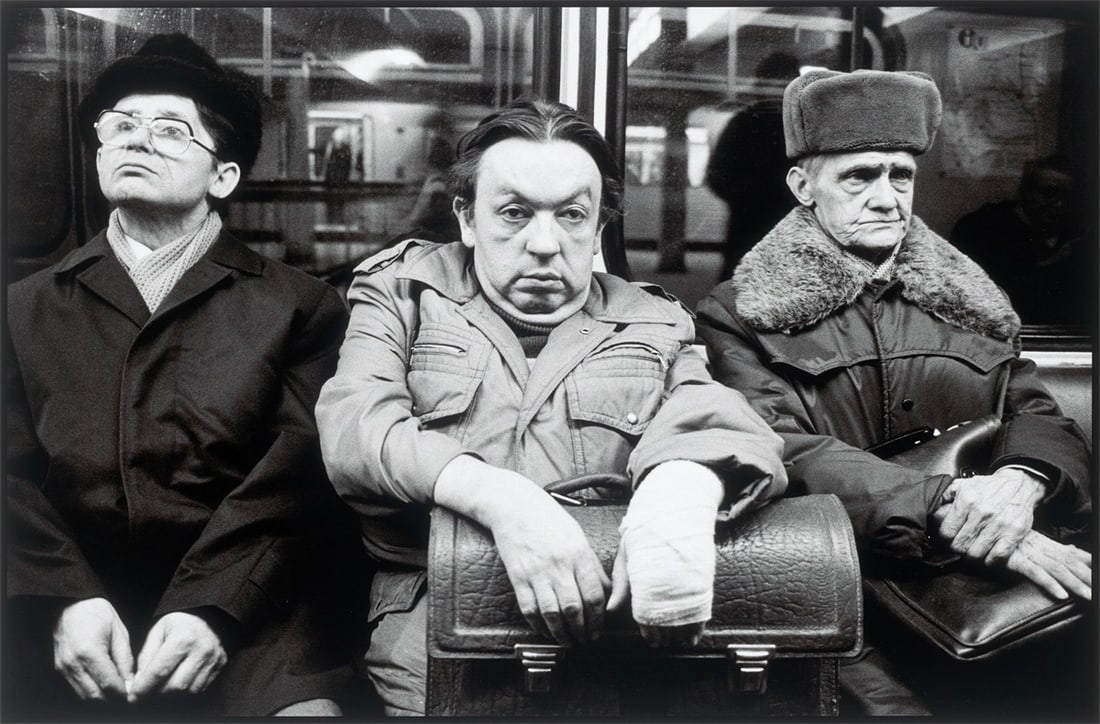 Harald Hauswald. ”U-Bahn-Linie A” / Fest an der Panke. Each 1987: Harald Hauswald (Radebeul 1954 – lives in Berlin). ”U-Bahn-Linie A” / Fest an der Panke. Each 1987 2 Inkjet prints. Each 35 × 53 cm