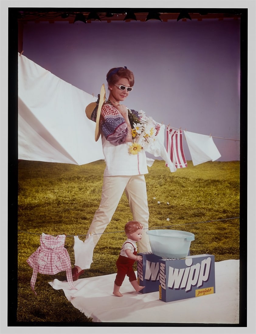 Walde Huth. Advertising photographs: 'Schaub Lorenz' Touring Radio / 'Wipp perfekt' Wasc…. 195 - 7