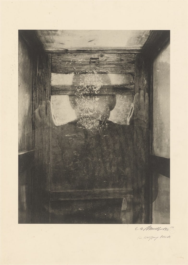 Dieter Appelt. From the Sequence ”Komplementärer Raum”. 1986 - 2