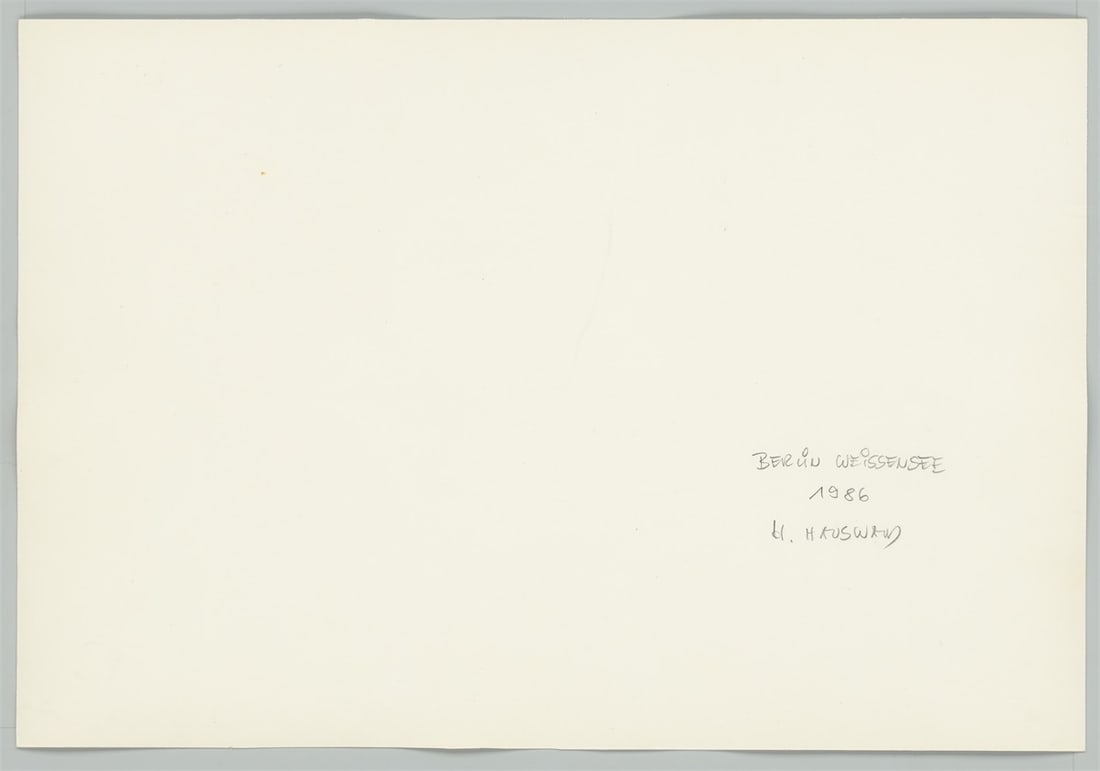 Harald Hauswald. ”Berlin Weissensee”. 1986 - 3