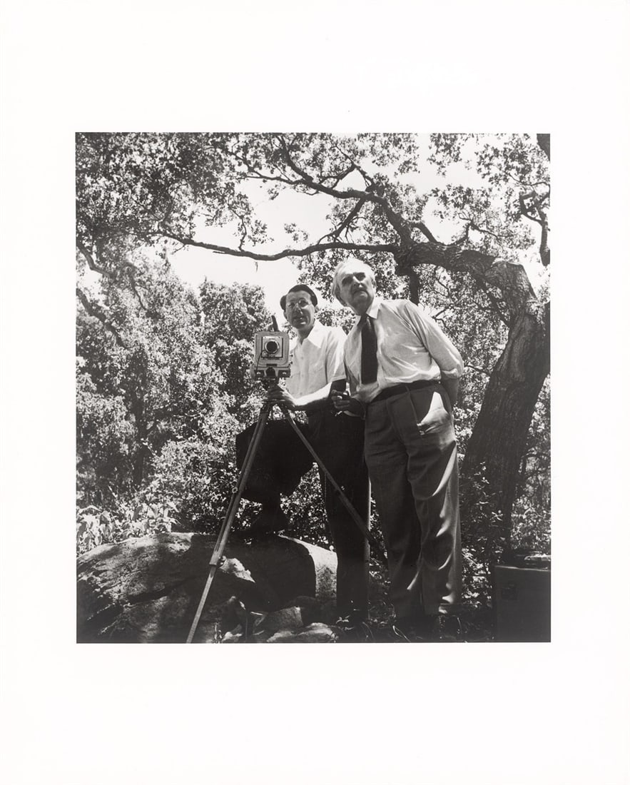 Julius Shulman. Julius Shuman und Richard Neutra. 1950 - 2