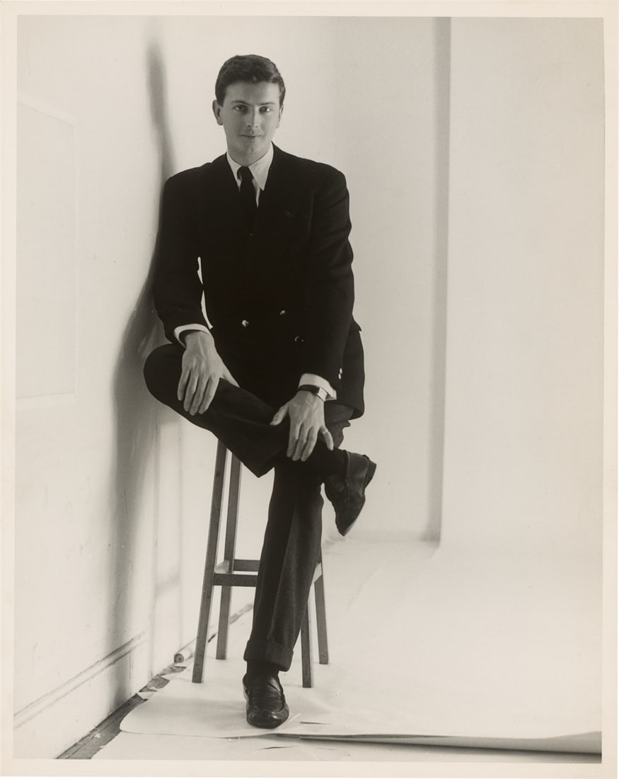 Yvonne Chevalier. Hubert de Givenchy. Circa 1950 - 2