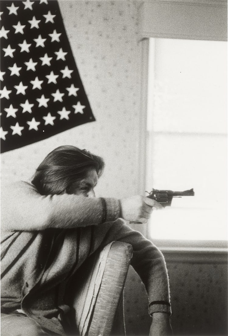 Larry Clark. ”Tulsa”, 1968–1971.: Larry Clark (Tulsa, Oklahoma 1943 – lives in New York). ”Tulsa”, 1968–1971. 10 Gelatin silver prints, 1972. Each 21,4 × 14,6 cm (25,3 × 20,3